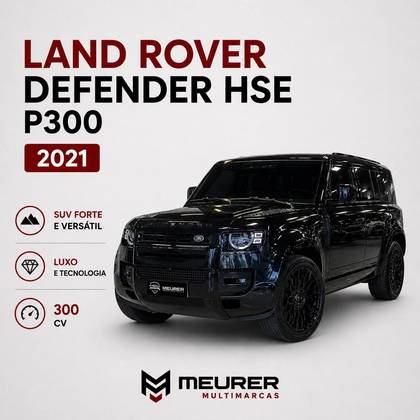 LAND ROVER DEFENDER 2.0 P300 GASOLINA 110 HSE AWD AUTOMÁTICO